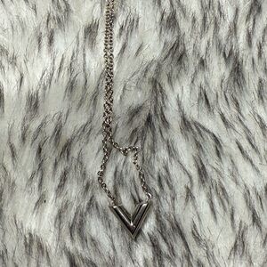 Louis Vuitton Silver Necklace